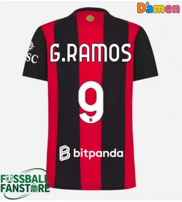 AC Milan Goncalo Ramos #9 Replik Heimtrikot Damen 2026-27 Kurzarm
